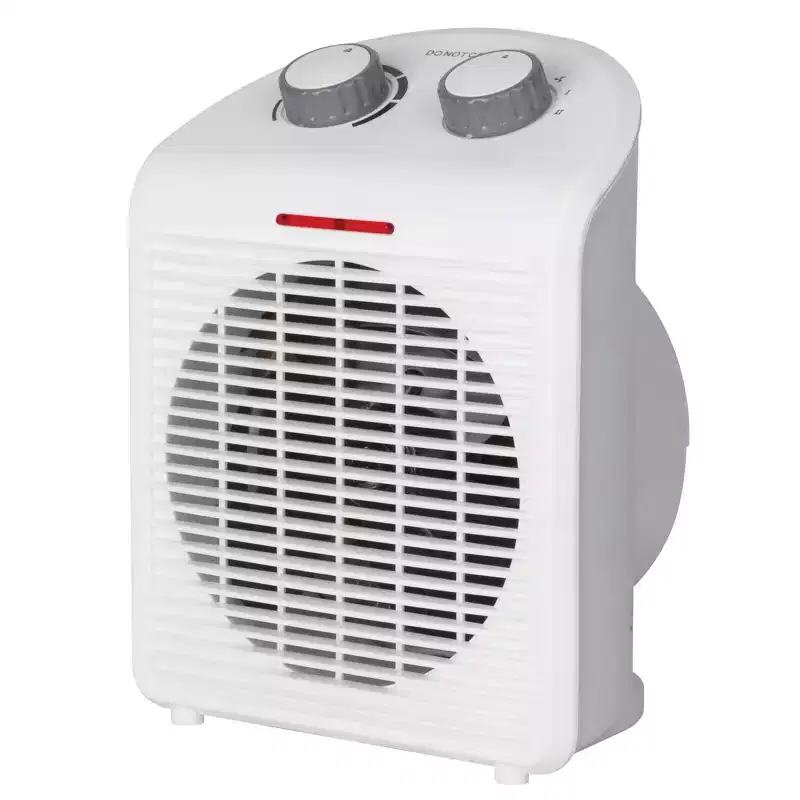 Comfort Glow EFH1518 1,500-Watt-Max Portable Electric Fan Heater with Thermostat, White