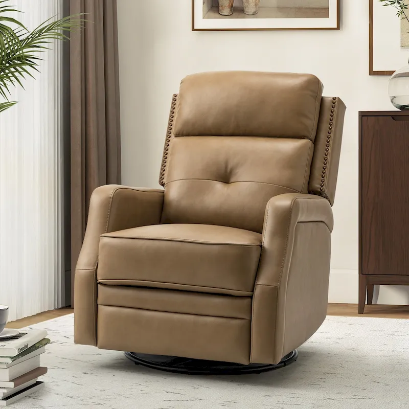 Beatriz Living Room Recliner with Metal Base