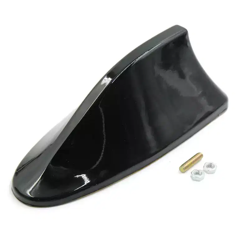 Unique Bargains Plastic Shark Fin Style Car Vehicle Roof AM/FM Radio Signal Antenna Aerial Universal AutoAccessory 6.69x2.95x2.56