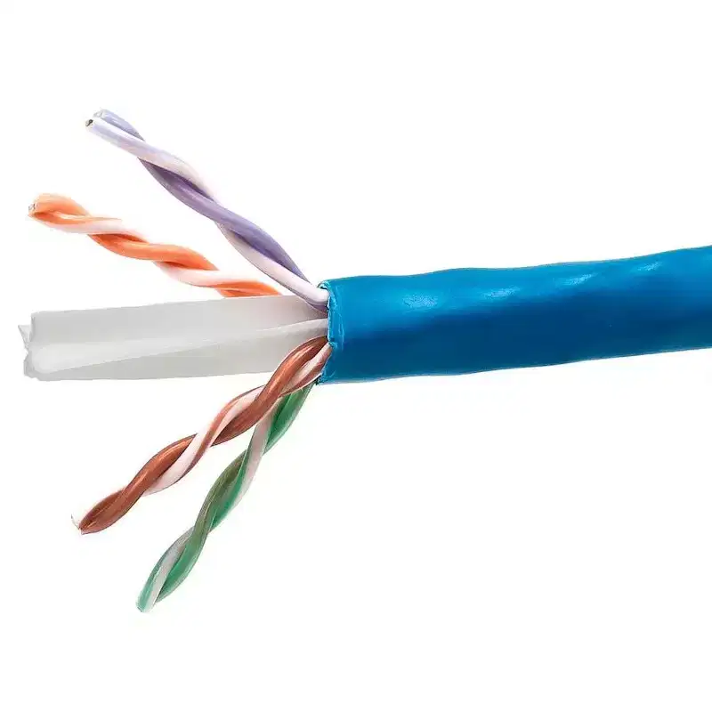 Monoprice Cat6A Ethernet Bulk Cable - 1000 Feet - Blue | Network Internet Cord - Solid, 550Mhz, UTP, CMR, Pure Bare Copper Wire, 10G, 23AWG, No Logo