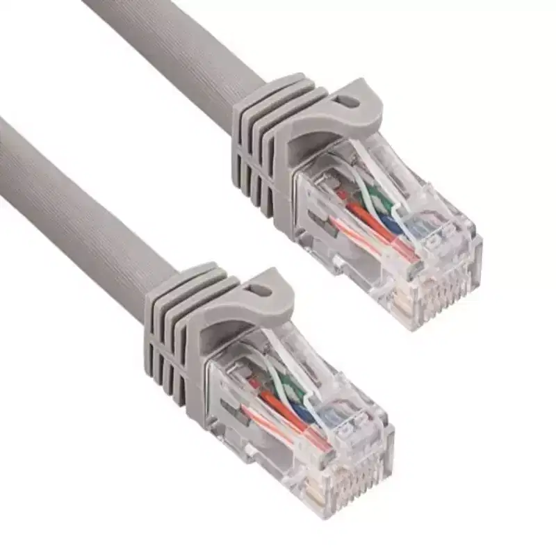 SANOXY Cables and Adapters; 50ft Cat6a 600 MHz UTP Snagless Ethernet Network Patch Cable, Gray