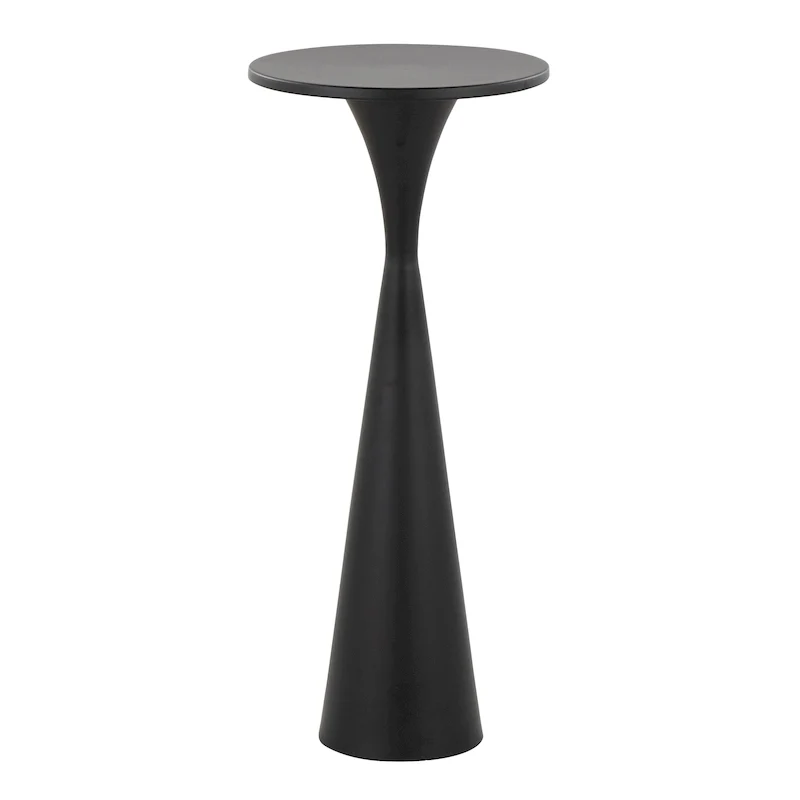 Silver Orchid Monroe 22 Metal Side Table