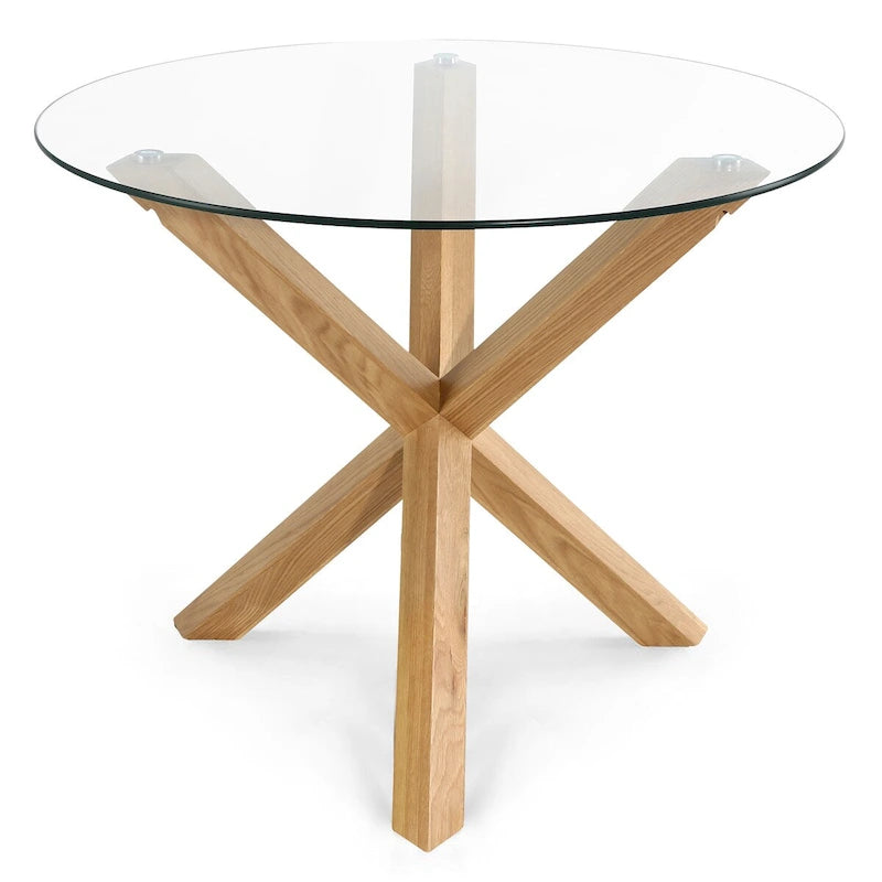 Poly and Bark Kennedy 37.4 inch Round Dining Table
