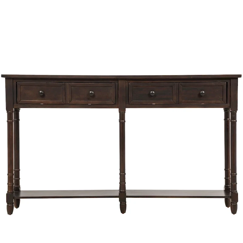 Copper Grove Barregarrow 2-drawer Console Table and Bottom Shelf
