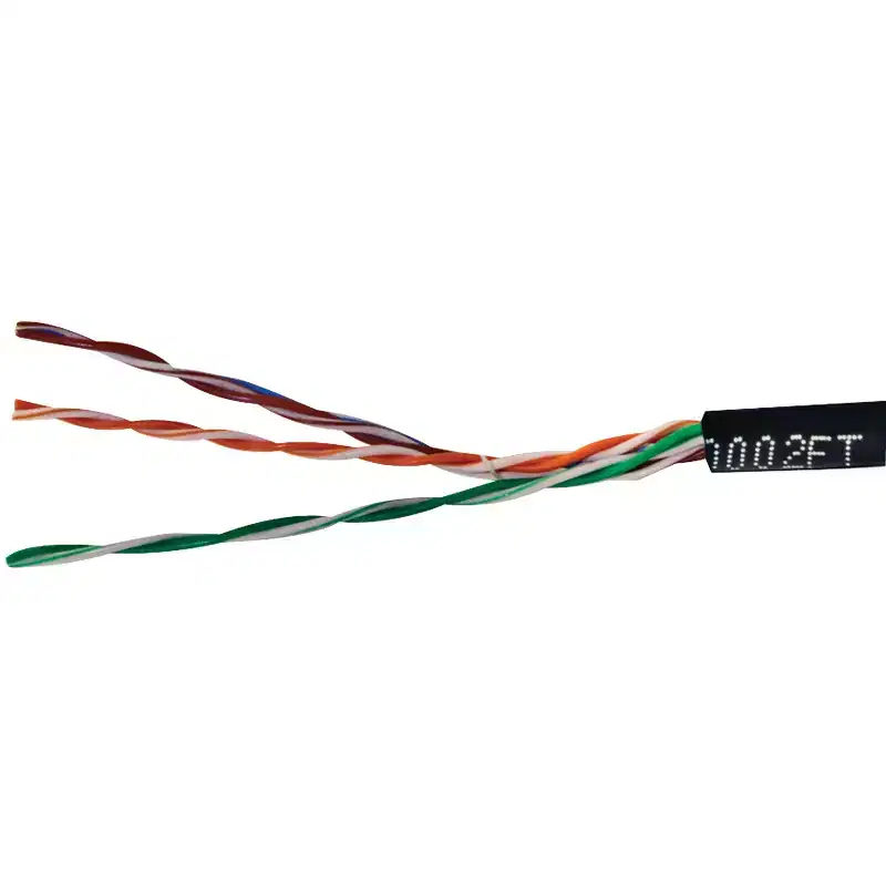 CAT-5E U/UTP Solid Riser CMR Cable, 1,000 Ft.