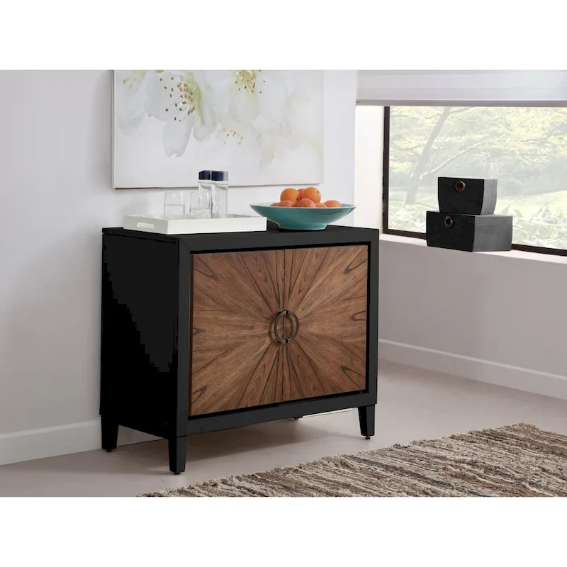 San Tropez 2-Door Wood Accent Chest