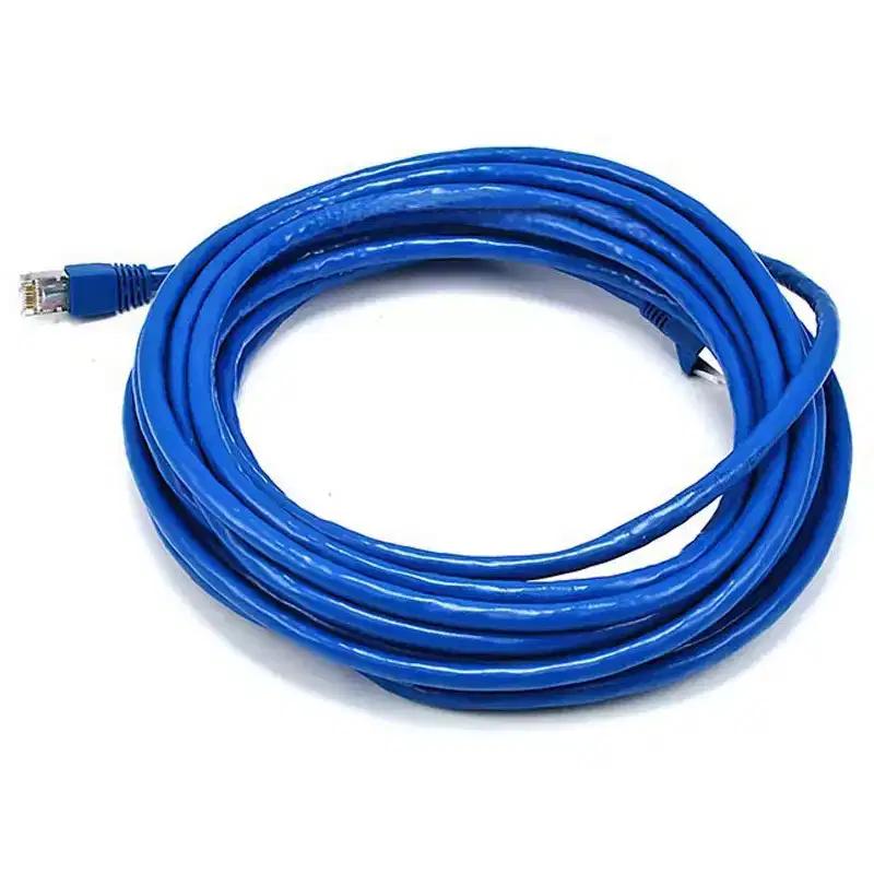 Monoprice Cat6A Ethernet Patch Cable - 25 Feet - Blue | Snagless RJ45, Stranded, 550Mhz, STP, Pure Bare Copper Wire, 10G,26AWG