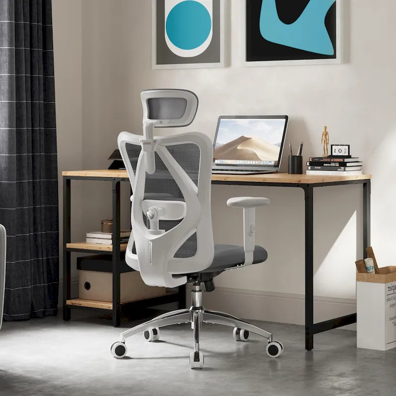 Ergonomic Office Chair with Adjustable Lumbar Support