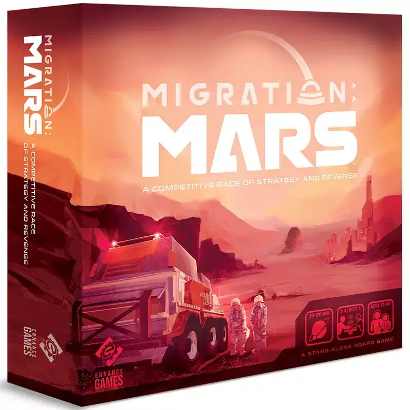 Enhance Games: Migration Mars - Strategy Board Game 12+