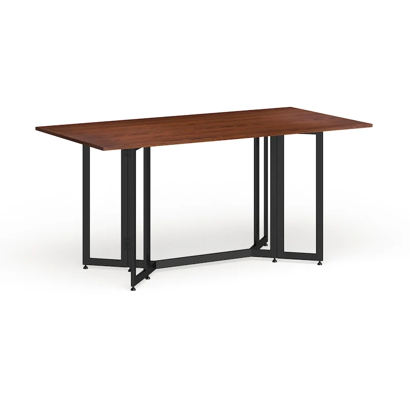Drop Leaf Console to Dining Table - Black