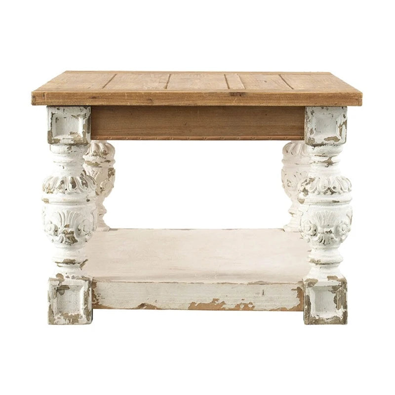 Rectangle Coffee Wooden Coffee Table,French Country Coffee Table