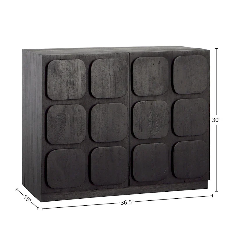 Melody 37 Wide Sideboard, Black