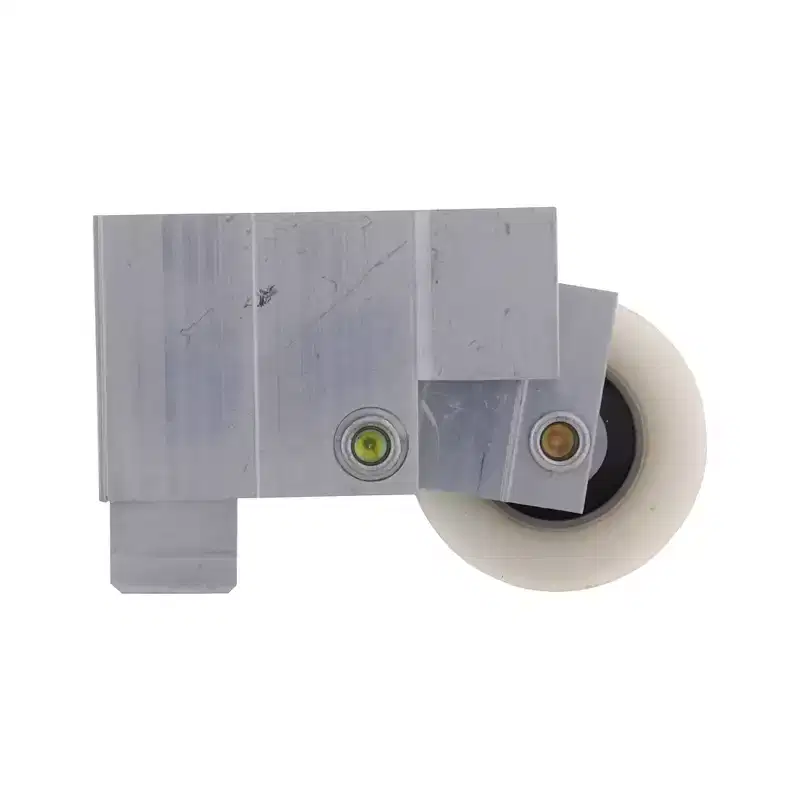Brixwell Patio Door Roller Assembly, Steel Material, 1-21/32 Nylon Wheel, 2-17/32 Housing Length, 1-9/16 Housing Height, Gray Finish