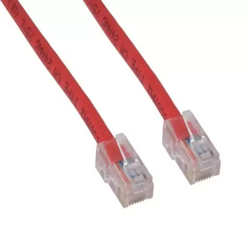SANOXY Cables and Adapters; 25ft Cat5e 350 MHz UTP Assembled Ethernet Network Patch Cable, Red