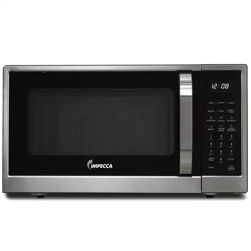 Impecca 1.3 Cu Ft Mutlifunction Oven. Convection, Microwave, Airfry, Roast - Stainless Steel