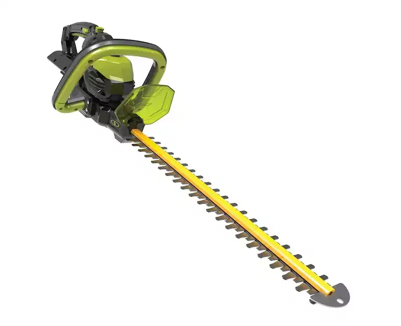 Restored Sun Joe iON100V-24HT-CT | 100-Volt iONPRO Cordless Handheld Hedge Trimmer | 24-Inch | Tool Only (Refurbished)