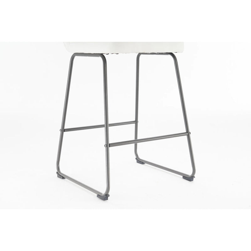 Lakeview Upholstered Modern Barstools Set of 3