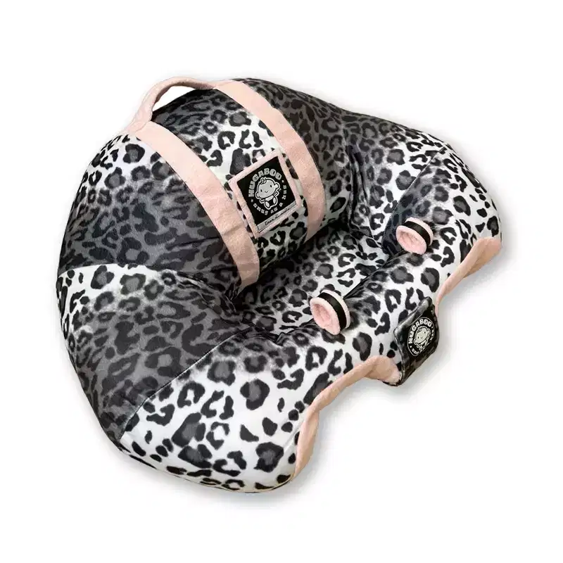 The Original Hugaboo HUG4246 Infant Sitting Chair, Pink Snow Leopard