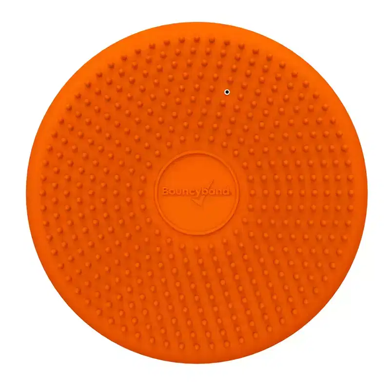 Bouncyband Big Wiggle Seat Sensory Cushion, Orange