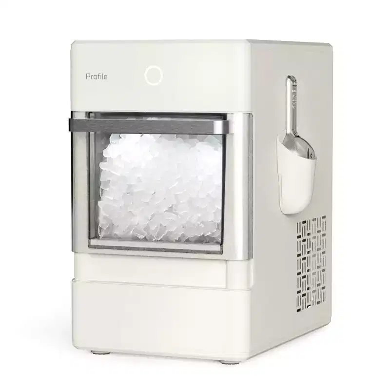 GE Appliances Opal Nugget Ice Maker - Hearth & Hand™ with Magnolia: Stainless Steel, Countertop, 34 lbs Daily Production