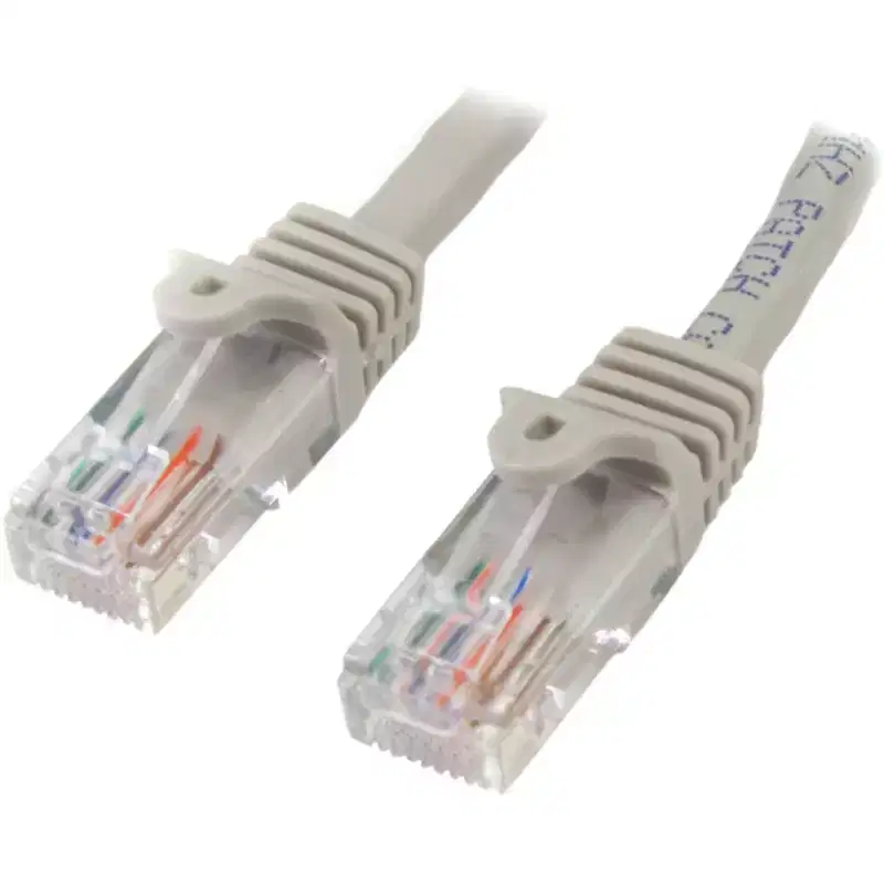 StarTech.com Cat5e Patch Cable 15ft Gray - 45PATCH15GR