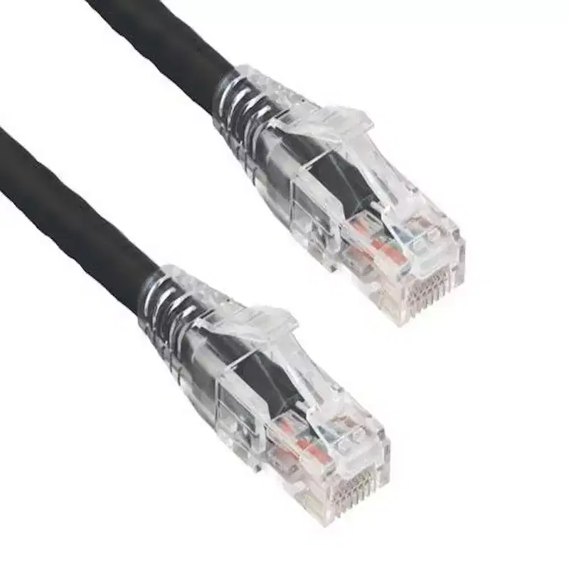 SANOXY Cables and Adapters; 20ft Cat6 550 MHz UTP Ethernet Network Patch Cable with Clear Snagless Boot, Black