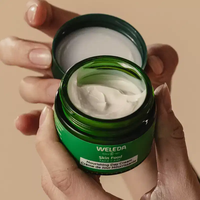 Weleda Skin Food Face Day Cream - 1.3 fl oz: Deep Hydration, Anti-Aging, Sensitive Skin, Rosemary Scent