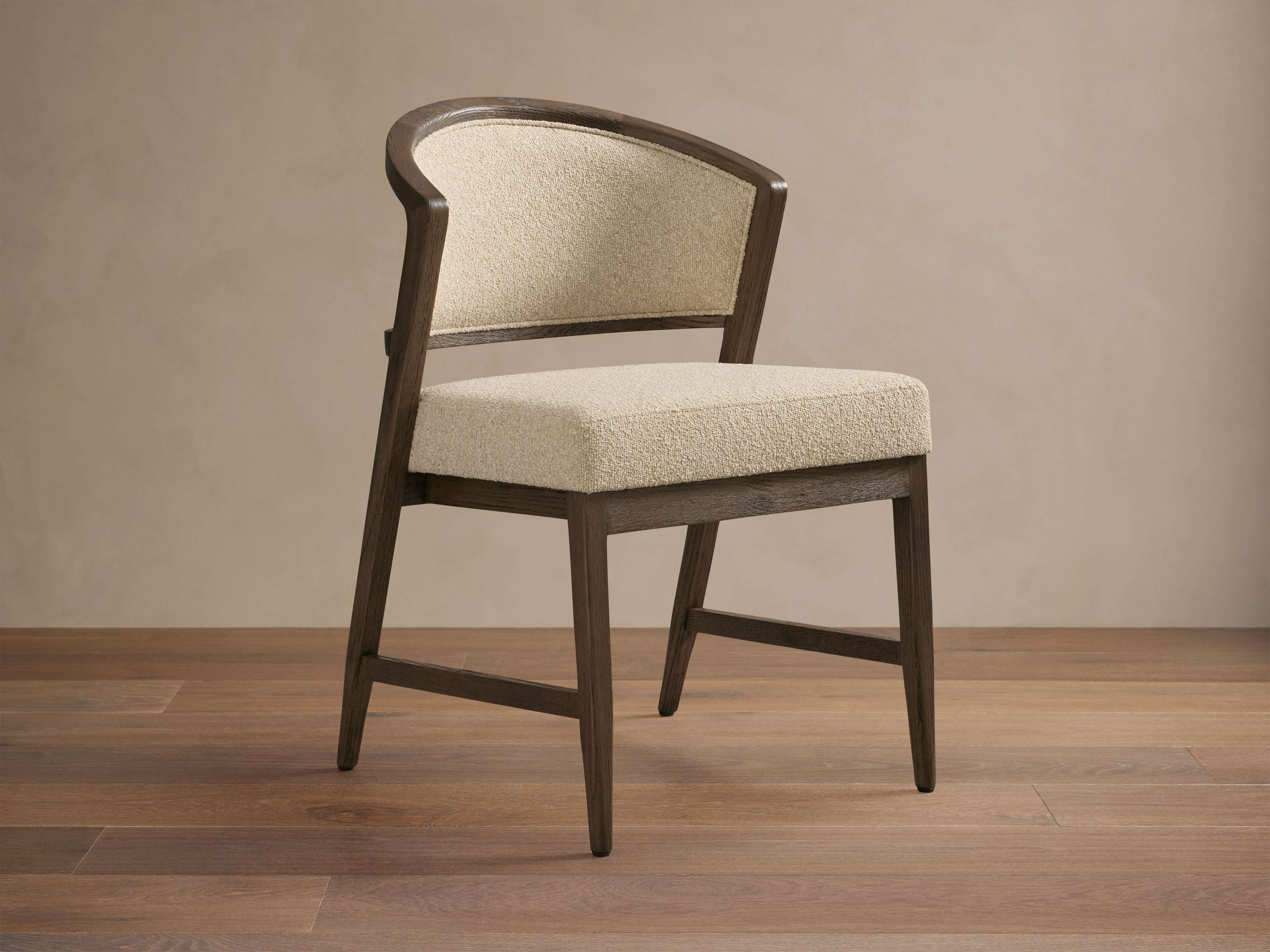 Upholstered Back Dining Side Chair