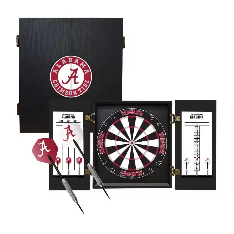 NCAA University of Alabama Fan's Choice Dartboard Set