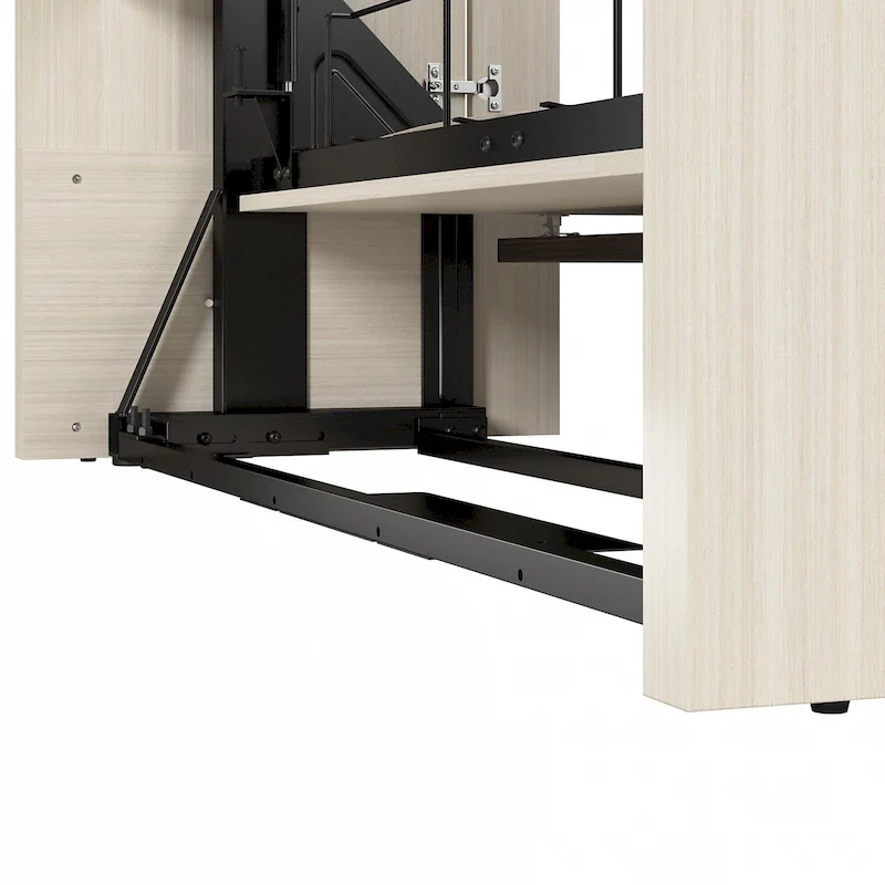 Bestar Lumina 68W Queen Murphy Bed with Desk for Guest Room