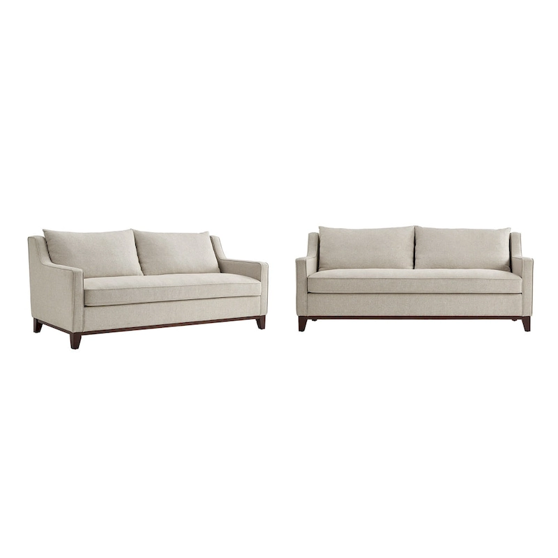 Podgorica Fabric Sofa with Down Feather Cushions