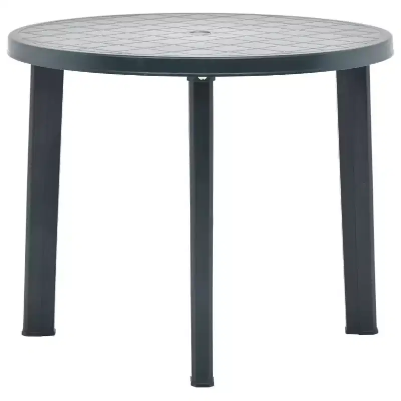 vidaXL Patio Table Rectangular Outdoor Garden Table Patio Furniture Plastic