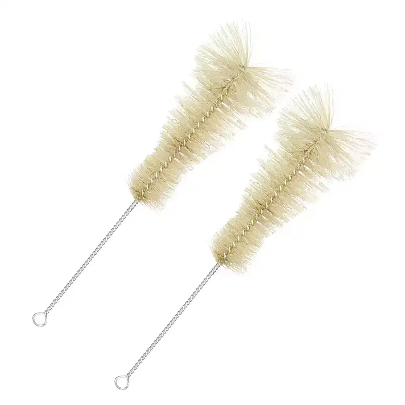 Unique Bargains Laboratory Test Tube 250ml Conical Flask Bristles Cleaning Brush 2pcs