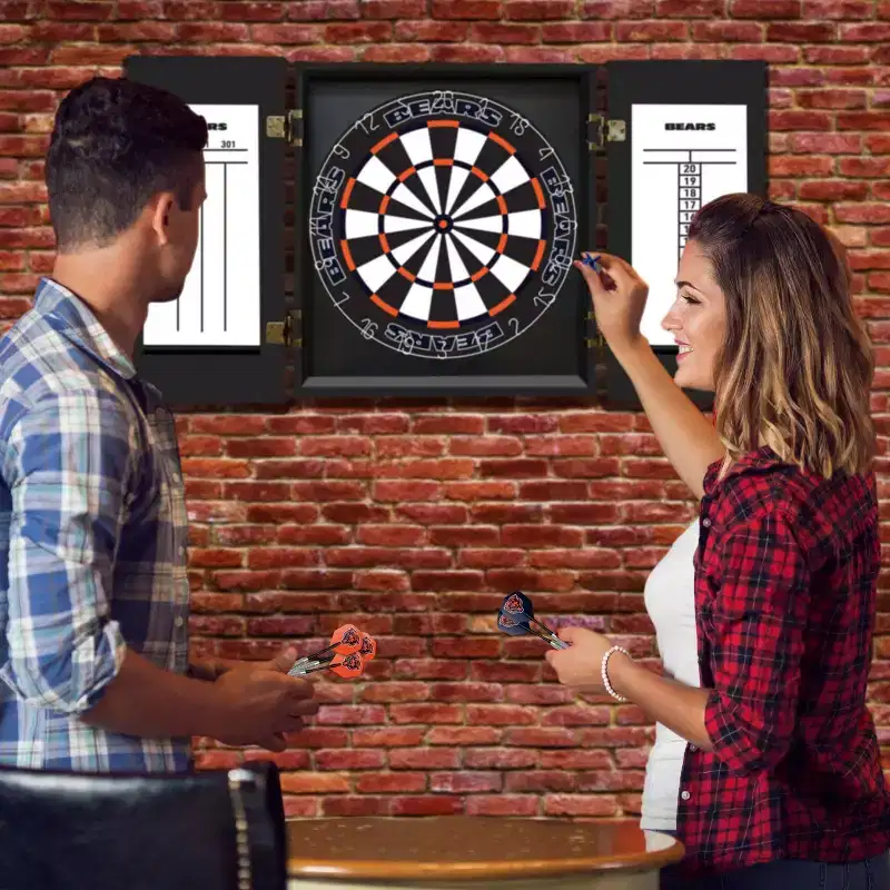 NFL Chicago Bears Fan's Choice Dartboard Set