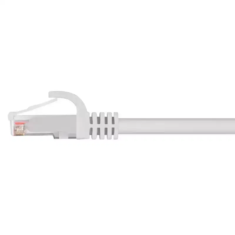 Monoprice Cat5e Ethernet Patch Cable - 3 Feet - White | Network Internet Cord - Snagless RJ45, Stranded, 350Mhz, UTP, Pure Bare Copper Wire, 24AWG -
