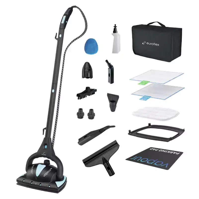 Euroflex Vapour Pro Steam Mop & All-in-One Steam Cleaner 20-Piece System (M4S)