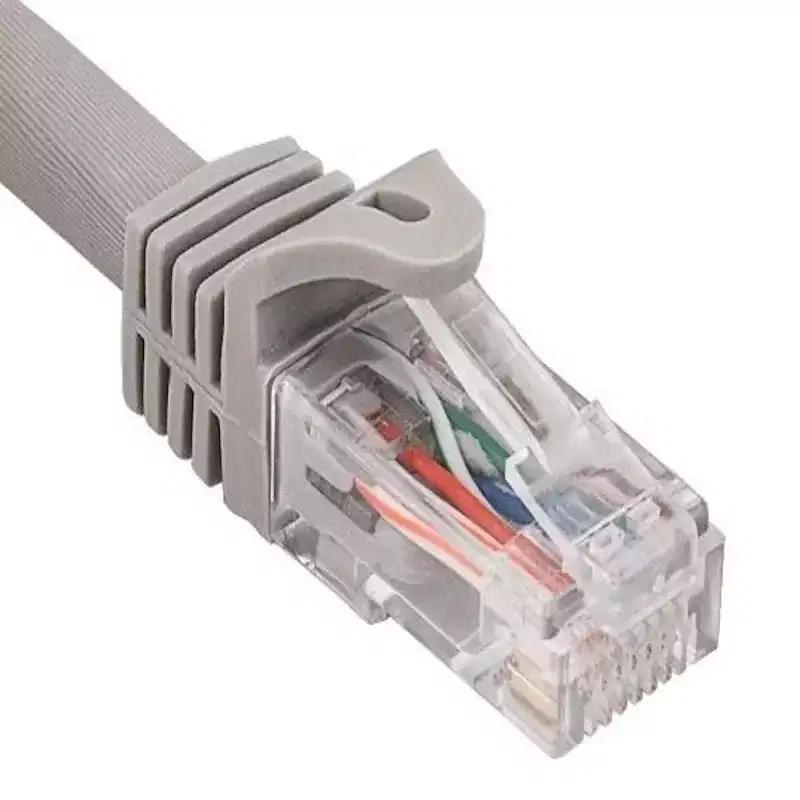 SANOXY Cables and Adapters; 7ft Cat6a 600 MHz UTP Snagless Ethernet Network Patch Cable, Gray