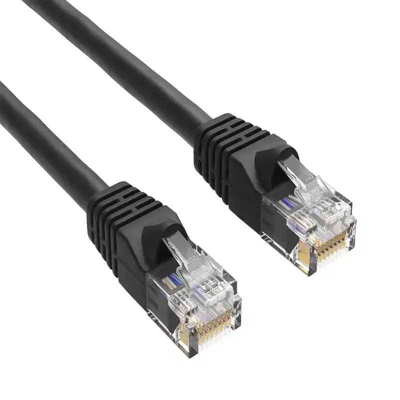SANOXY Cables and Adapters; 2ft Cat6 550 MHz UTP Snagless Ethernet Network Patch Cable, Black