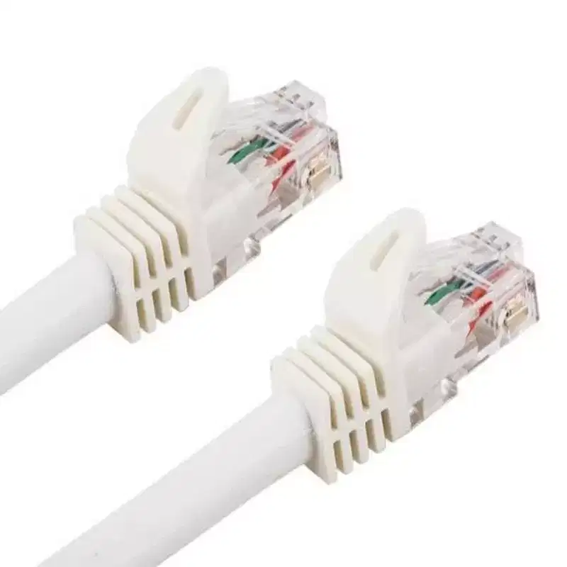 SANOXY Cables and Adapters; 6ft Cat6a 600 MHz UTP Snagless Ethernet Network Patch Cable, White