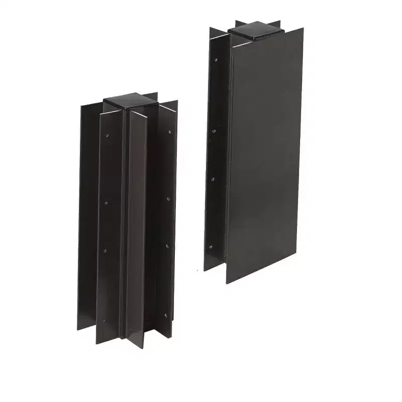 Gardener's Supply Company Raised Garden Bed Lifetime Inline Connectors | Outdoor Rustproof Aluminum Planter Box Reinforcement Brackets with Screws &