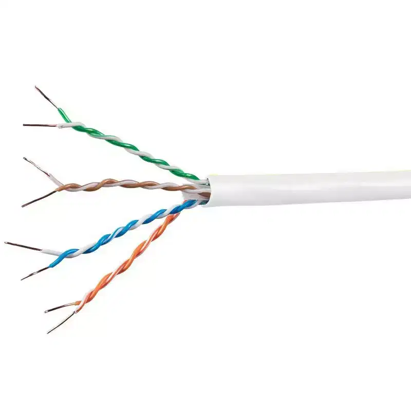 Monoprice Cat6A Ethernet Bulk Cable - 1000 Feet - White | Network Internet Cord - Solid, 550Mhz, UTP, CMR, Pure Bare Copper Wire, 10G, 23AWG, No Logo