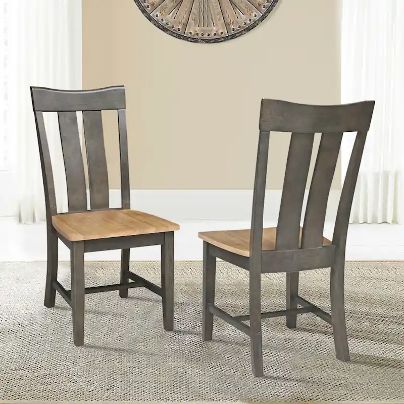 Ava Solid Wood Dining Chair - Set of Two