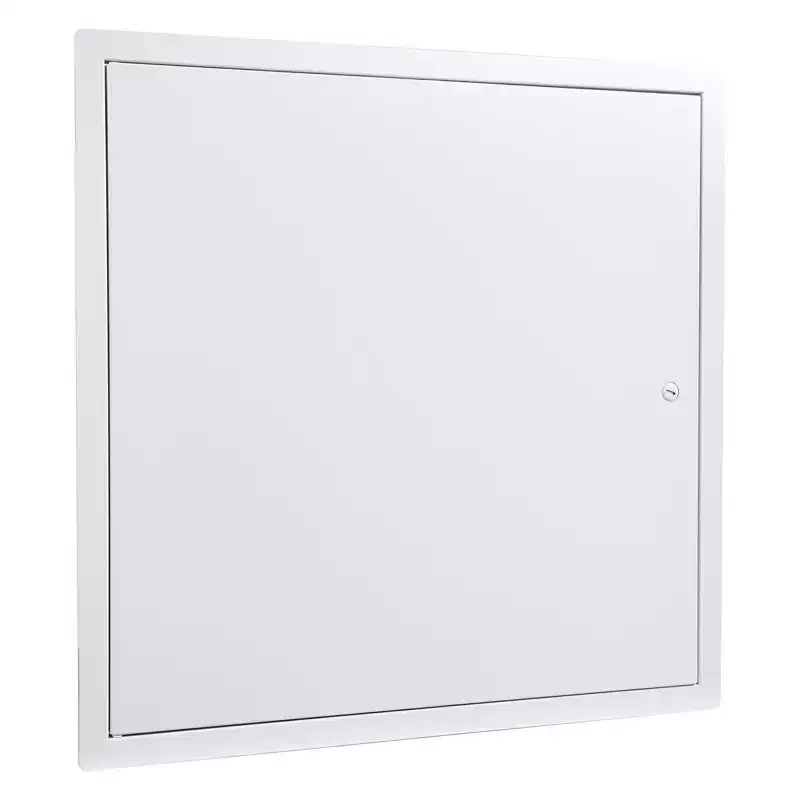 VEVOR Access Panel for Drywall, 19.2 x 19.2 in Galvanized Steel Access Door, with Screwdriver Latch, 18.4 x 18.4 in Cutout Size, White