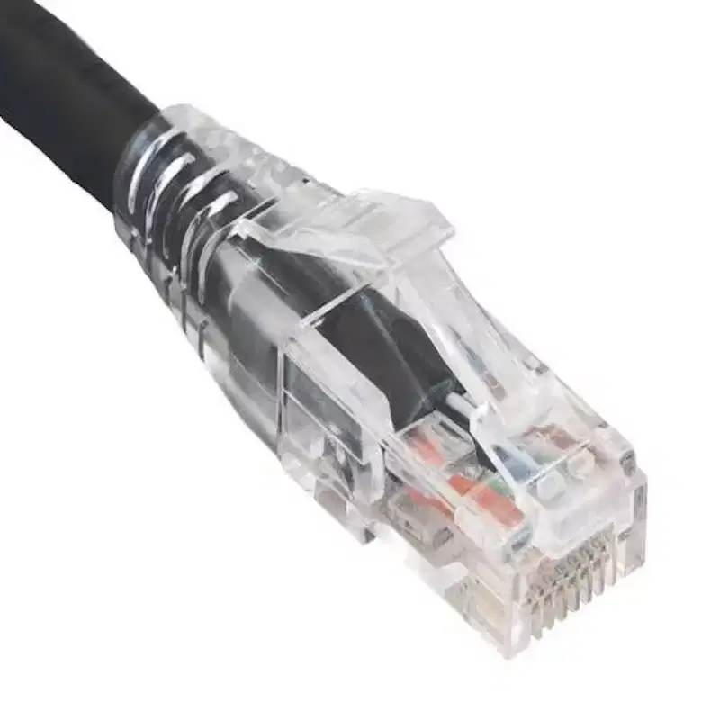 SANOXY Cables and Adapters; 20ft Cat6 550 MHz UTP Ethernet Network Patch Cable with Clear Snagless Boot, Black