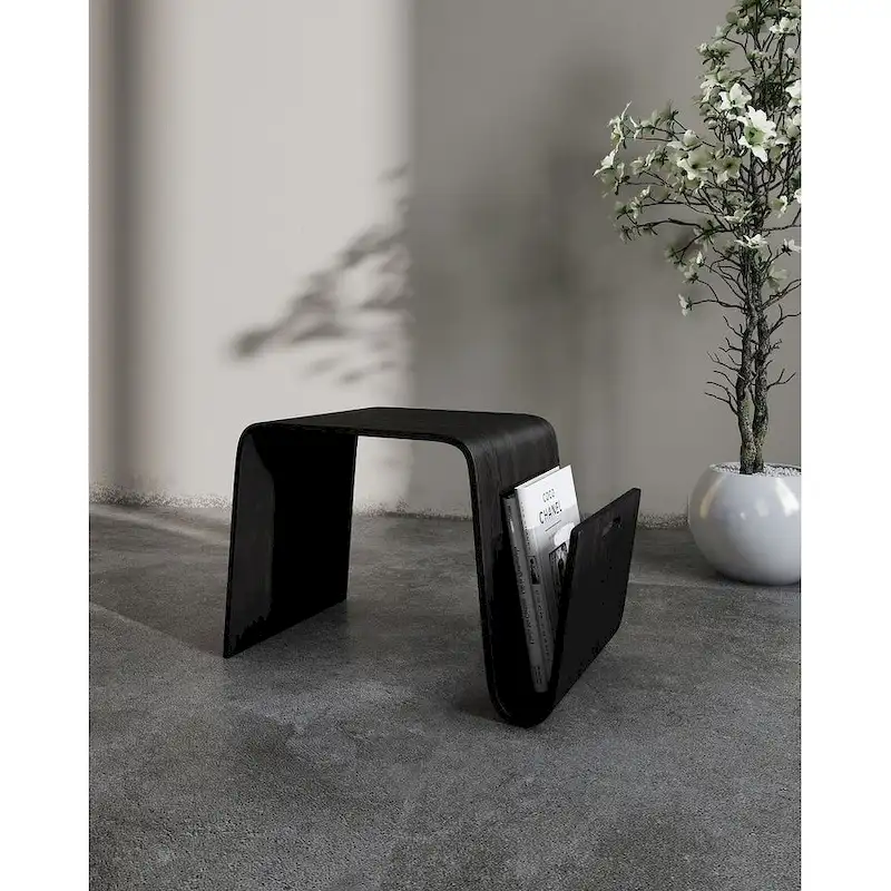 Manhattan Comfort Brookside 25.6 in. Rectangle End Table
