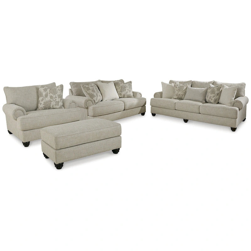 Signature Design by Ashley Asanti Beige 4-Piece Upholstery Package - 98 W x 44 D x 40 H