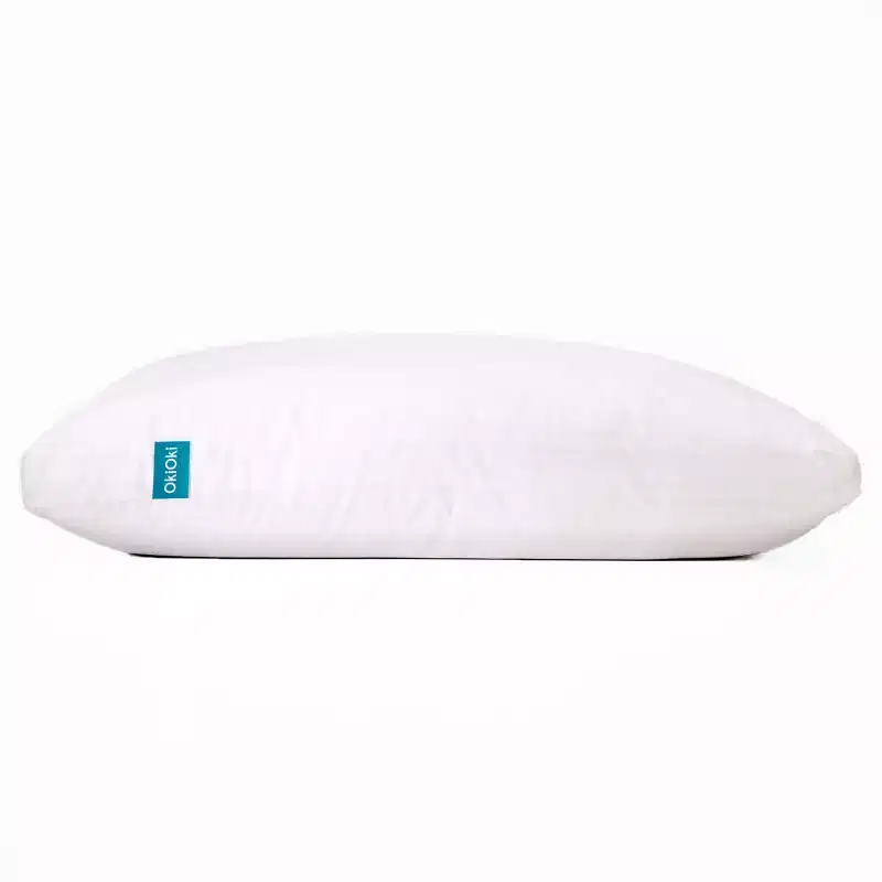 VIYET Down-Alternative Bed Pillow, Hypoallergenic Machine Washable Pillow for All Sleep Positions (2820, White)