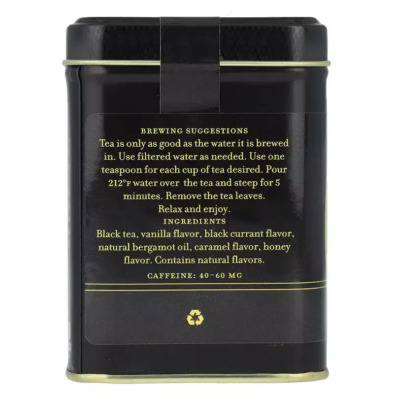 Harney & Sons Black Tea, Tower of London, 4 oz (112 g)