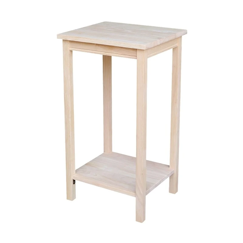The Gray Barn Moonshine Unfinished Accent Table