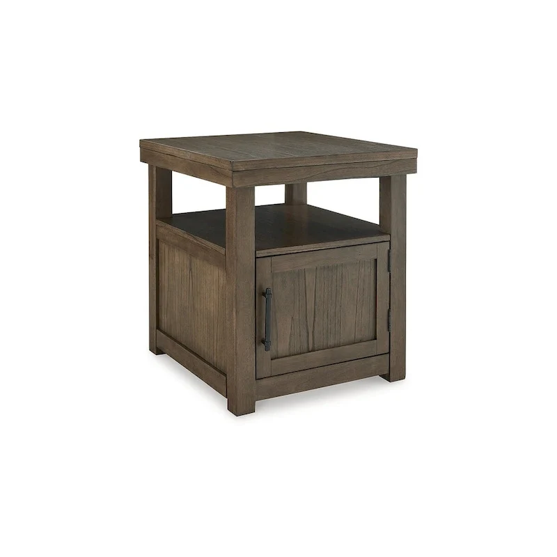 Signature Design by Ashley Boardernest Brown End Table - 24W x 26D x 26.63H